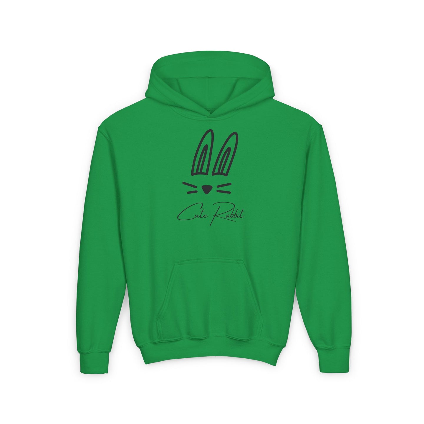 Cute Rabbit Kids Hooded Sweatshirt